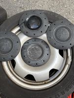 VW Pneus mit Felgen und Felgendeckel (4 Stück, en bloc)
