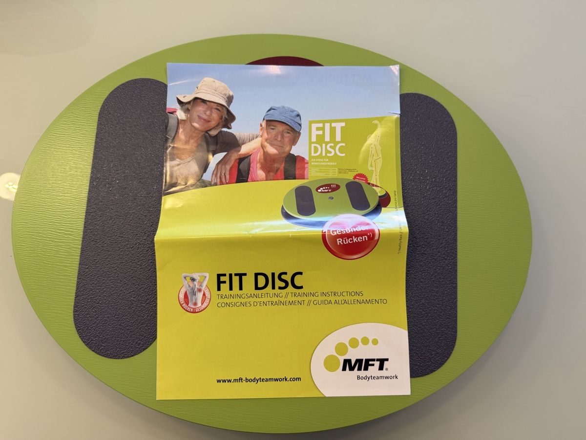 Hometrainer: MFT FitDisc Balance-Trainer mit Anleitung – Usato da Luzern venduto da STEBO_1834 1