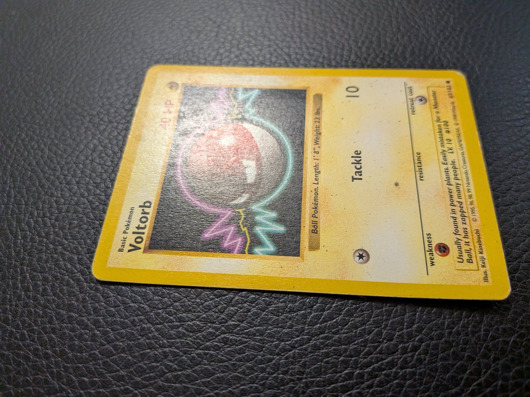 Pokémon Carte collezionabili: 1999 Base Set Voltorb 67/102 Shadowless Ab 1 – Usato da Paradiso venduto da Pkmn10 2
