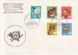 Sonderstempel A. 1051 Sechseläuten 1967
