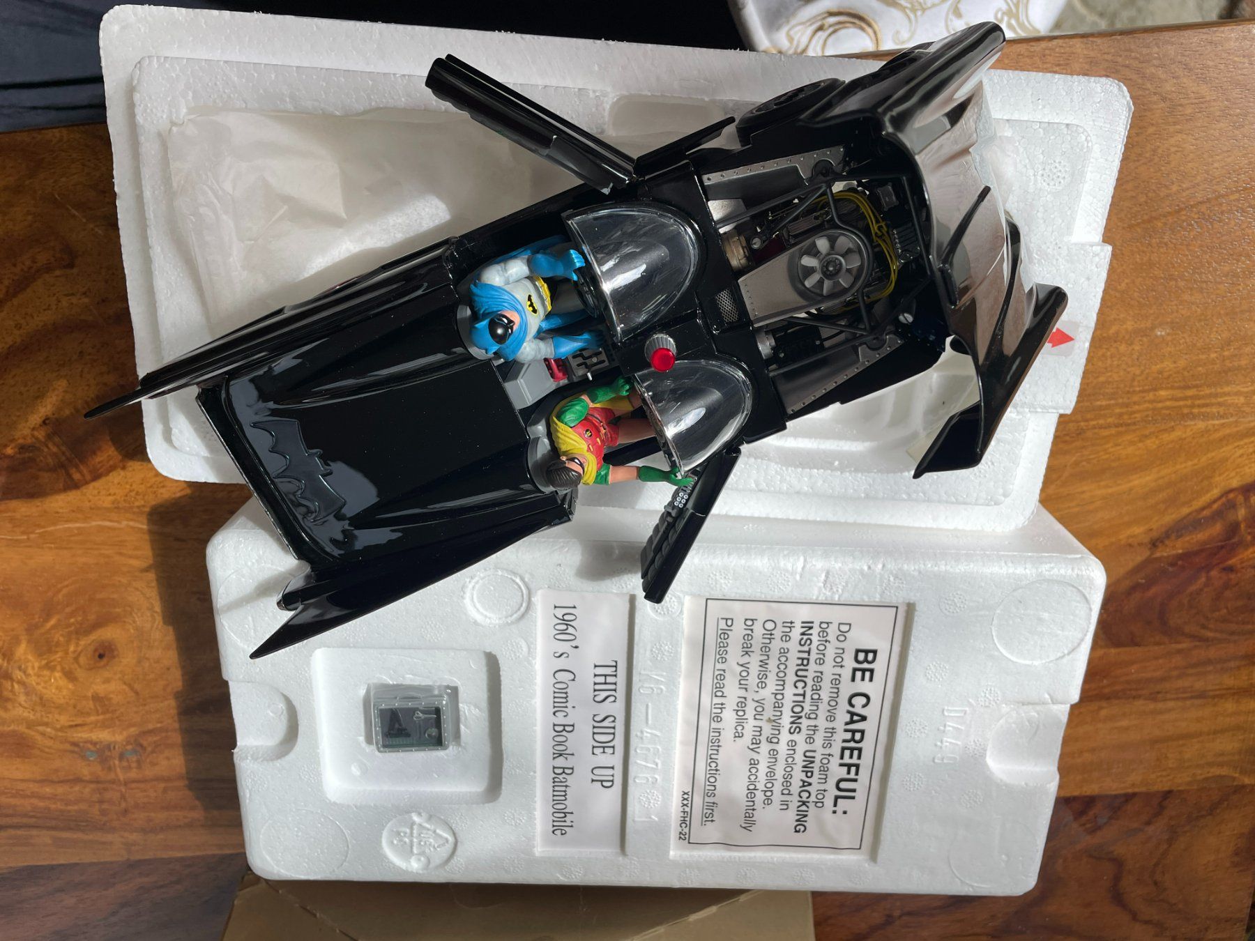 Modellini d'auto: batmobile 1960           danbury mint 1:24 – Nuovo e nell'imballaggio originale da Wohlen AG venduto da Erelpowerline