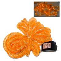 Lichtschlauch 72 LEDs Orange 6m Organza