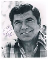 Claude Akins 1926-94 Autogramm signiert Foto 20x25cm