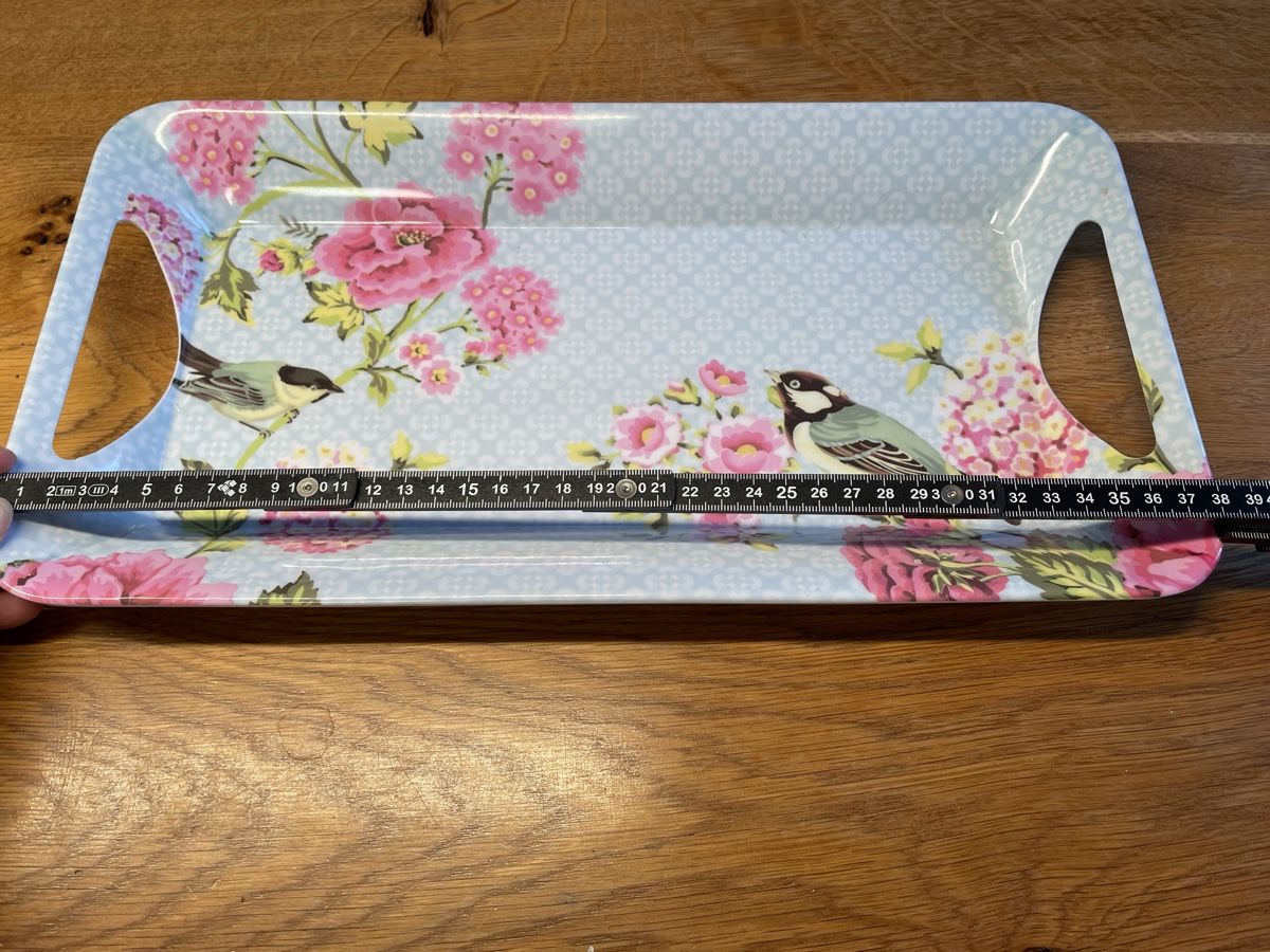Servierplatten: Serviertablett mit Vogelmotiv – Gebraucht aus Niederbüren von poschti 3