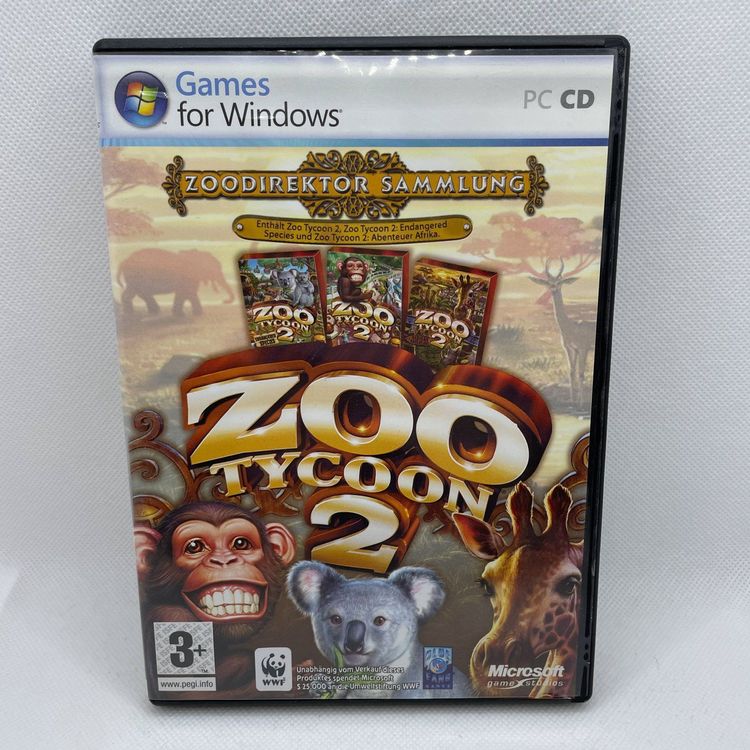 Zoo Tycoon 2 Zoodirektor Sammlung (inkl. 2 Expansion Packs) Kaufen