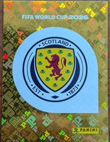 wm 2026 panini bild team Wappen Schottland SCO 1