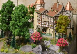 Diorama Jagdschloss 1:87 H0