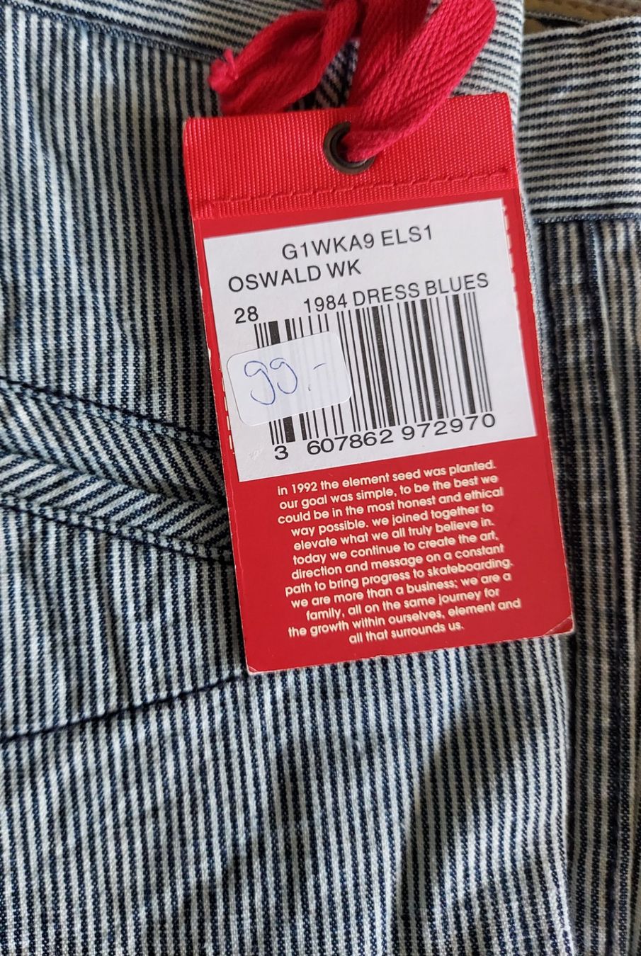 Pantaloni: Neue coole Element Shorts Gr. 28 – Nuovo e nell'imballaggio originale da Basel venduto da Mazzo84 2
