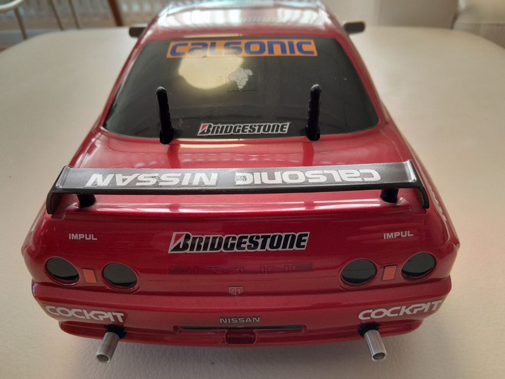 TAMIYA 1/10 NISSAN GTR R32 AUF TA-01 CHASSIS GETUNT (Neu (gemäss ...