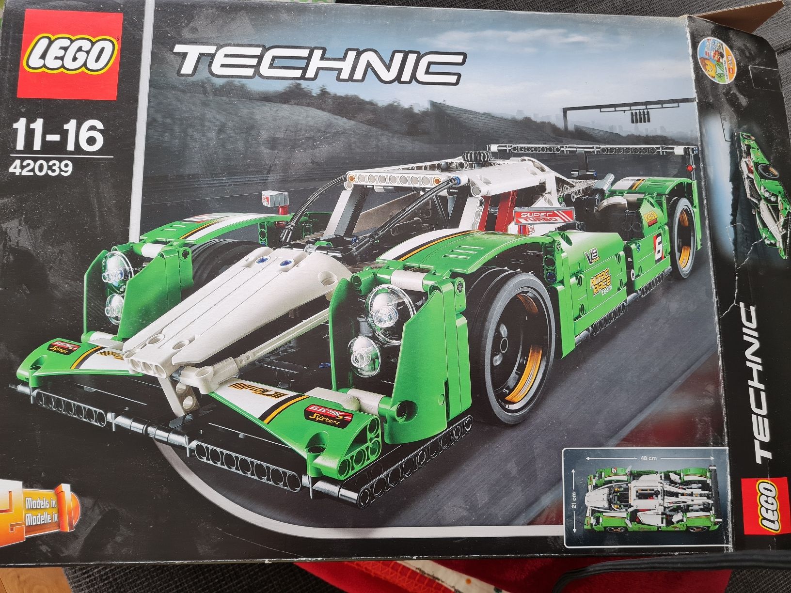 Lego Giocattoli: Lego Technic Rennwagen 42039 - komplett – Usato da Däniken SO venduto da Schenkerk 3
