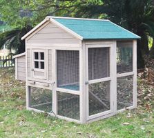 Hühnerstall Hühnerhaus Chickenhouse Nr. 04 "Pickerparadies"