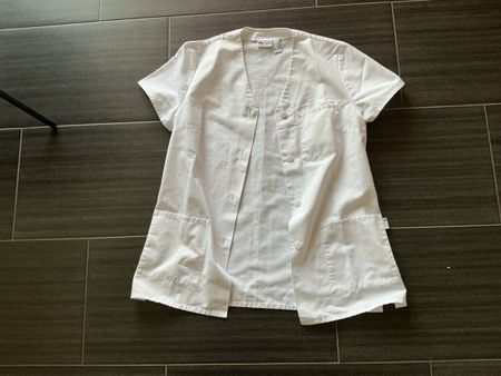 Chemise de travail blanche 