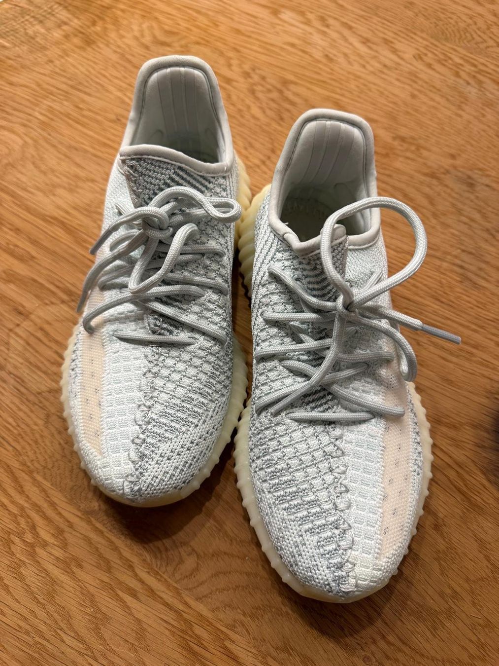Herrenschuhe: Yeezy Boost Sneaker gebraucht blau grau – Gebraucht aus Walkringen von luc_srx7 1