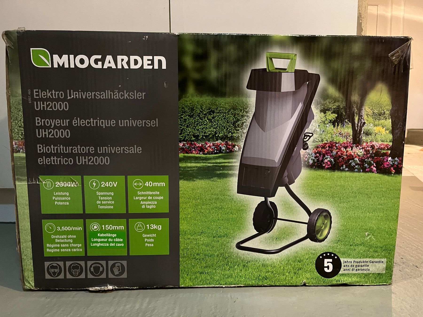 Trinciatrici: Universal-Häcksler Miogarden UH2000 – Nuovo e nell'imballaggio originale da Basel venduto da Lancer4