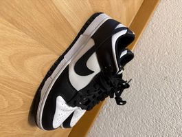 Nike Dunk Low Black White Panda, Top Zustand, Gr. 44