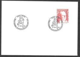Sonderbrief S. 1015 Tischtennis EM Bern 5.-13.4.1980