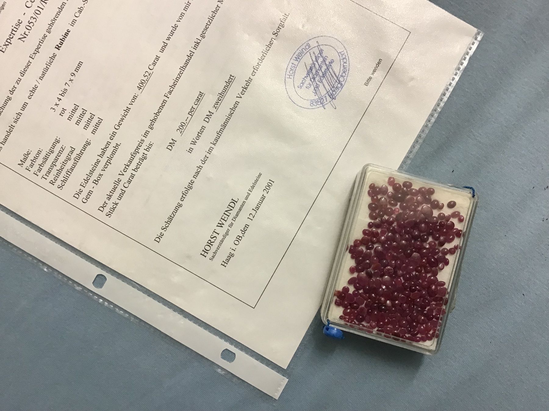 Pietre preziose: Rubine im Cab.schliff – Nuovo (secondo la descrizione) da Grüt (Gossau ZH) venduto da Sako43 1