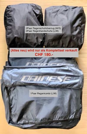 Regenbekleidung (für Motorradfahrer)