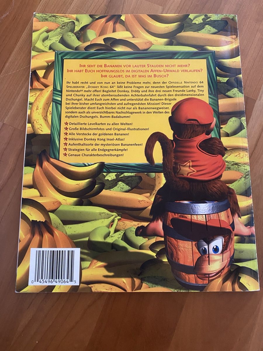 Libri: Donkey Kong 64 - Spieleberater - Players Guide – Nuovo (secondo la descrizione) da Kerzers venduto da ai1_52j5 1