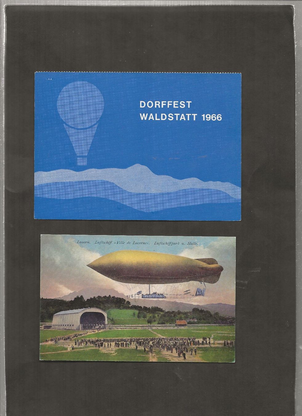 Tutti i francobolli: Flugpost Ballon Schweiz 8 Belege Luftpost – Usato da Au ZH venduto da xelagreb01 4