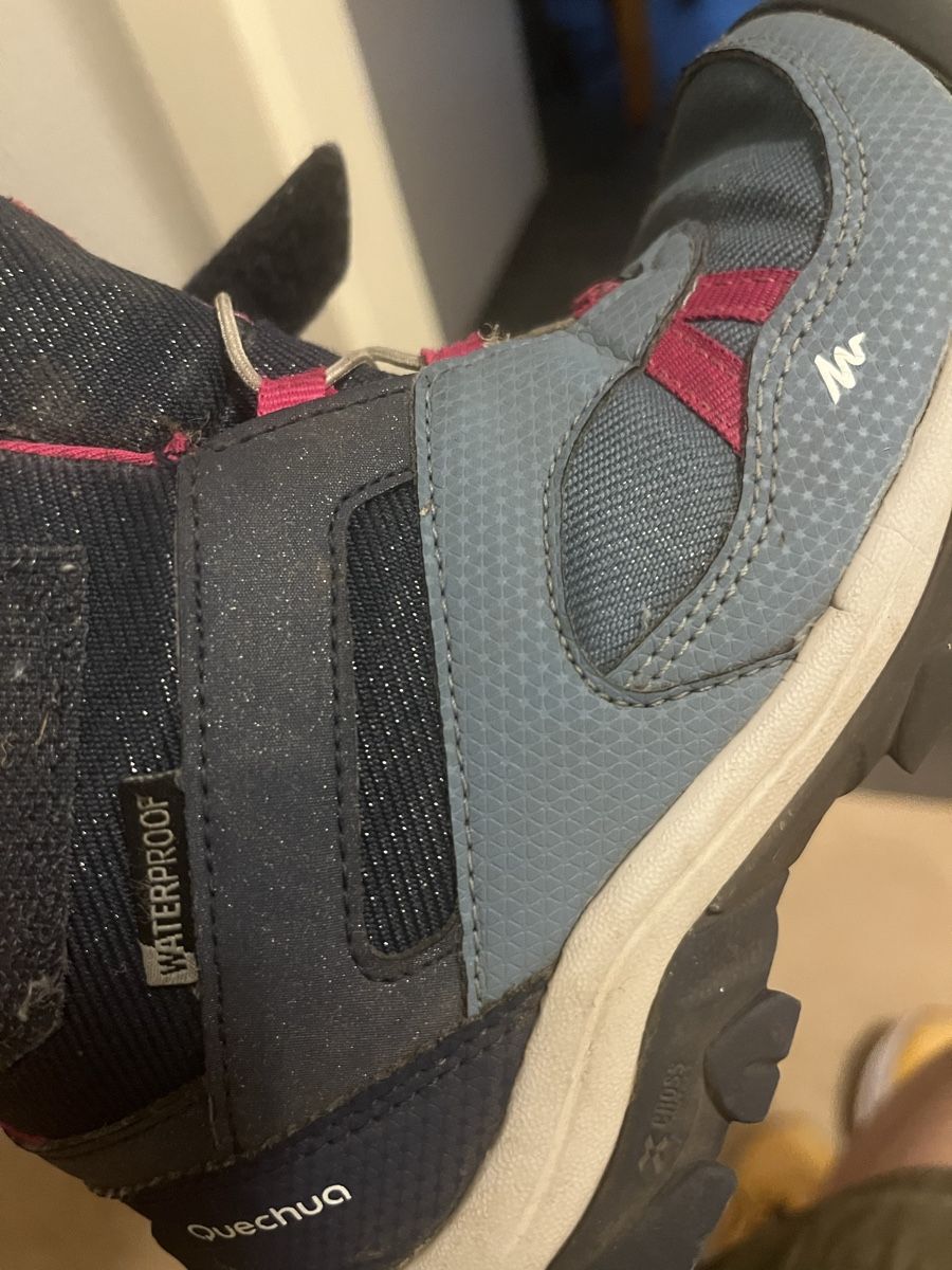 Decathlon Chaussures filles: Wanderschuhe grau pink – D'occasion à Basel par hal_s2bt 4