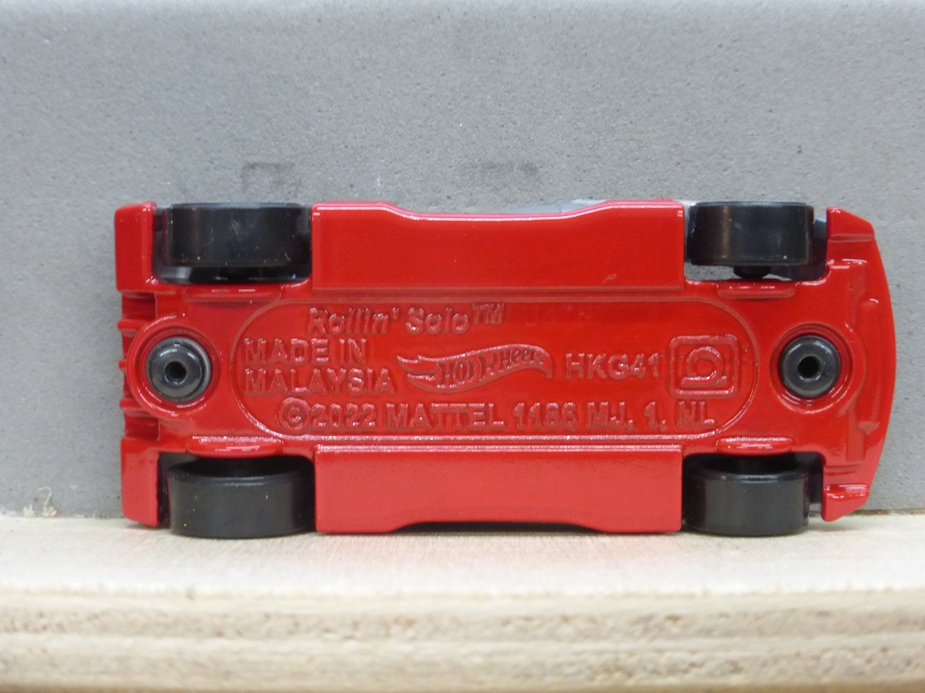 Giocattoli: Hot Wheels Auto Rollin Solo grau rot – Usato da Gempen venduto da Smokie72 2