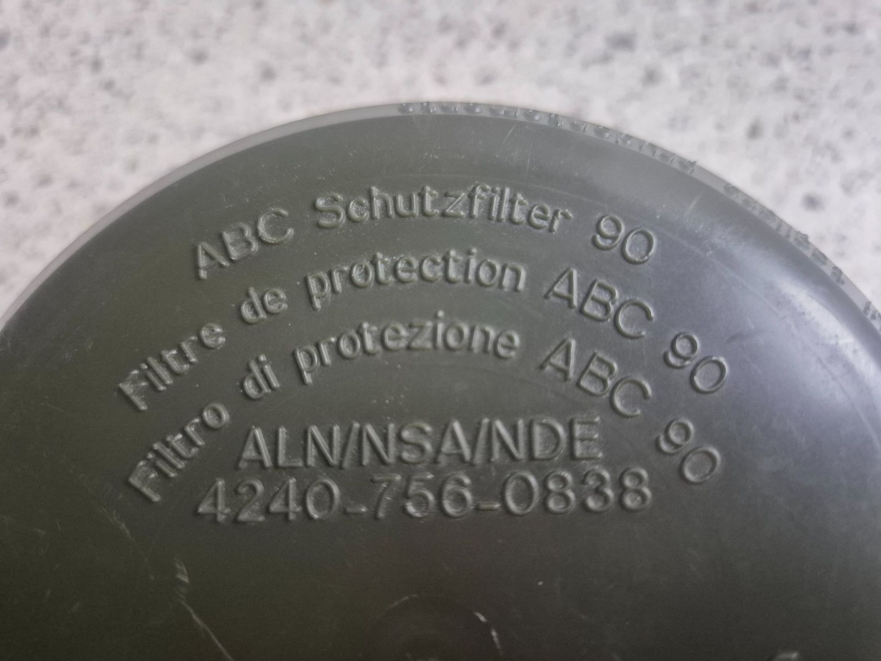 Protezione per viso e udito: *** Original Kriegsfilter Schutzmaske90 *** – Nuovo e nell'imballaggio originale da Riedholz venduto da fr_sIruP 1