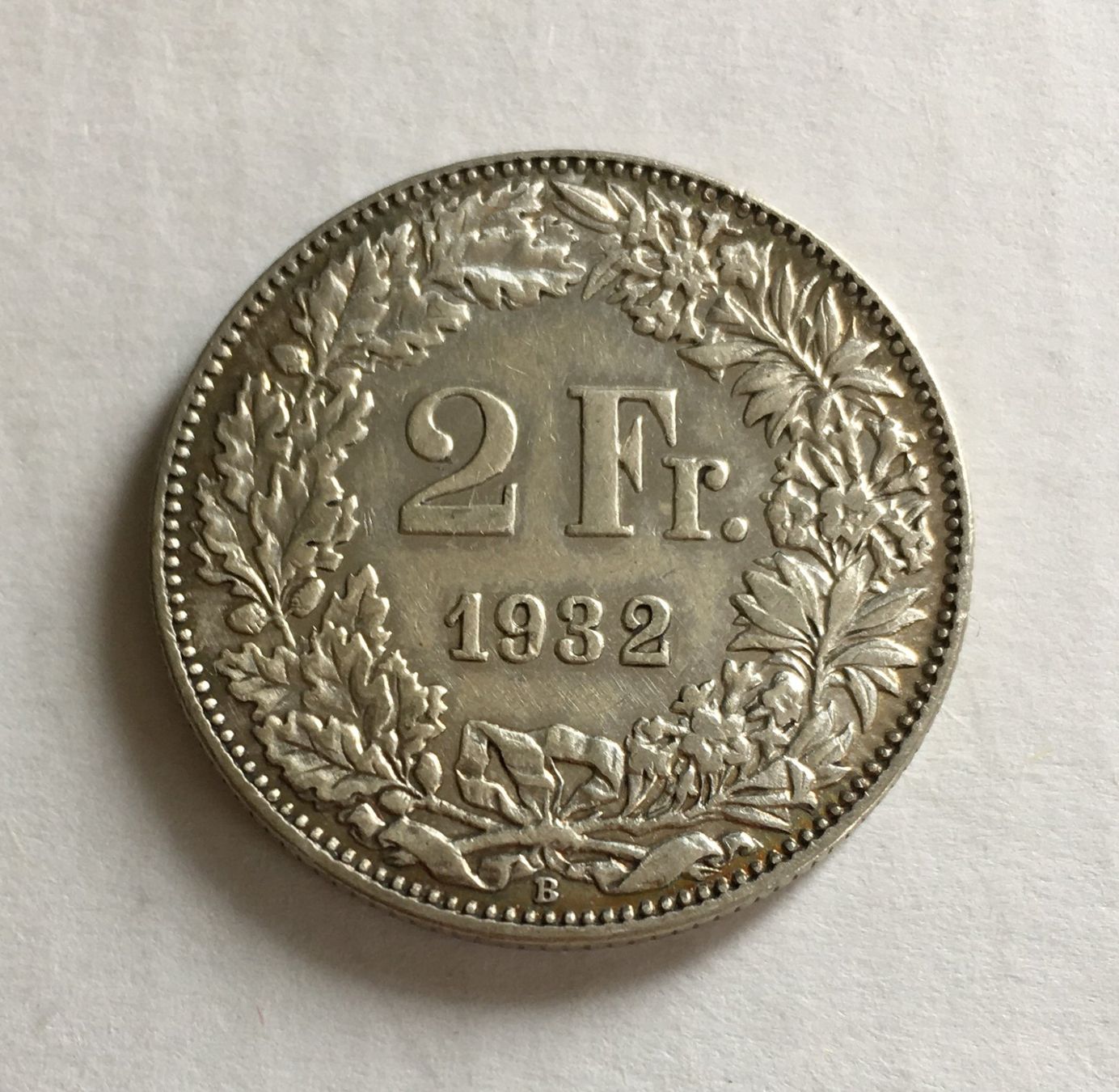 Tutti le monete: 1932 2 Franken vz-unz – Usato da Kirchberg SG venduto da Zenhad69