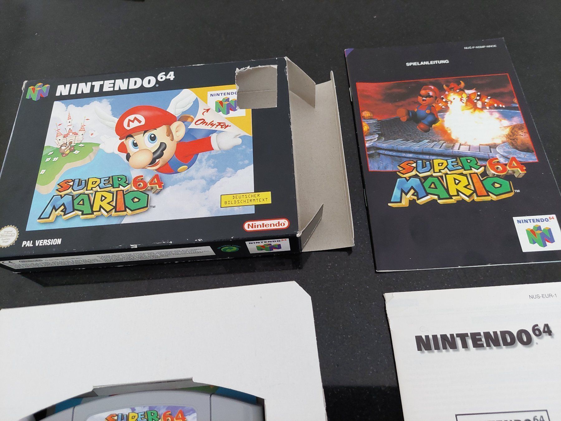 Nintendo Giochi: SUPER MARIO 64 (PAL) - NINTENDO 64 – Usato da Spiegel b. Bern venduto da Natix 8