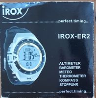 Outdoor-Uhr IROX ER2 mit Altimeter und Kompass gebraucht