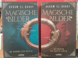 Magische Bilder Roman von Akram El-Bahay 2 Bände