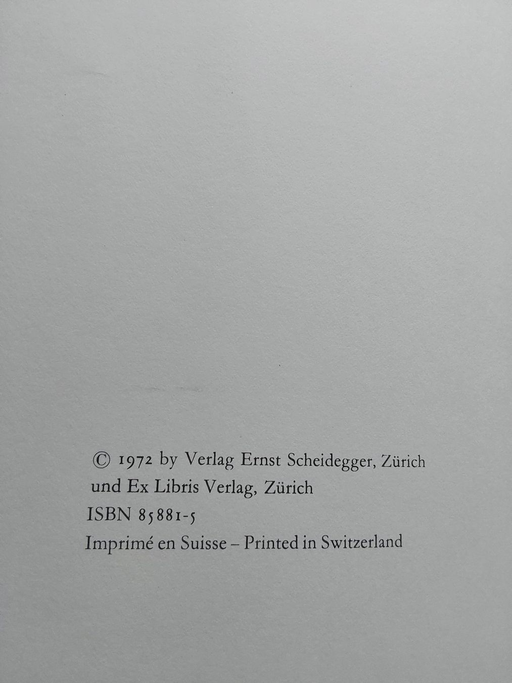Bücher: Erni Hans 1972 mit 125 Seiten  – Gebraucht aus Steinach von Chilli1957 6