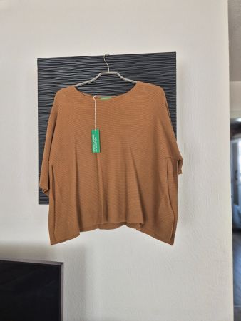 Benetton Strickpullover, neu mit Etikett, Gr. M, Herbst