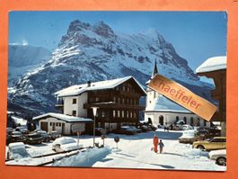 1982 Grindelwald, Talmuseum, Kirche, Fiescherwand, Hörnli…