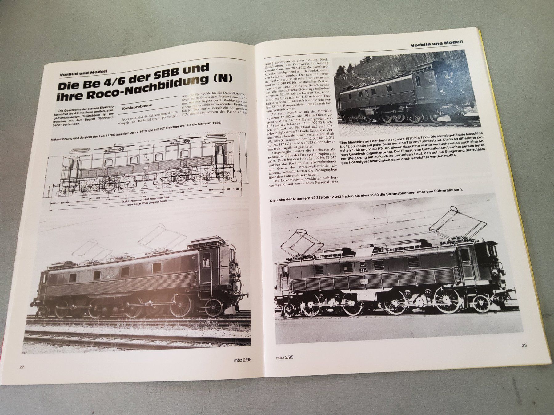Riviste & Magazine: 2 mbz Modellbahn-Zeitschrifzen 4/1981 + 5/1995 – Usato da Grüningen venduto da VENOM59 4