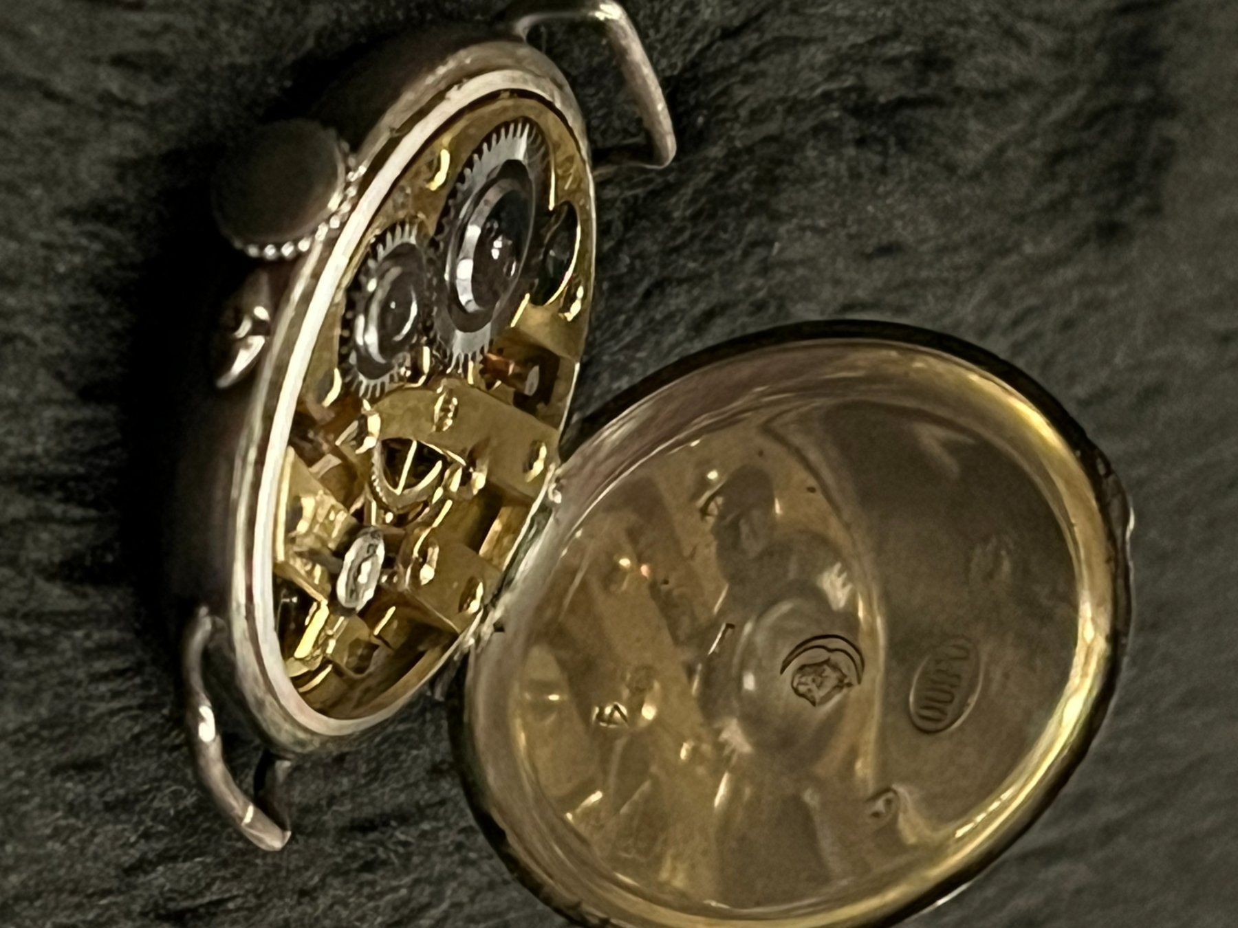 Orologi: Uhr Silber 800 – Usato da Bettwiesen venduto da wicking27 2