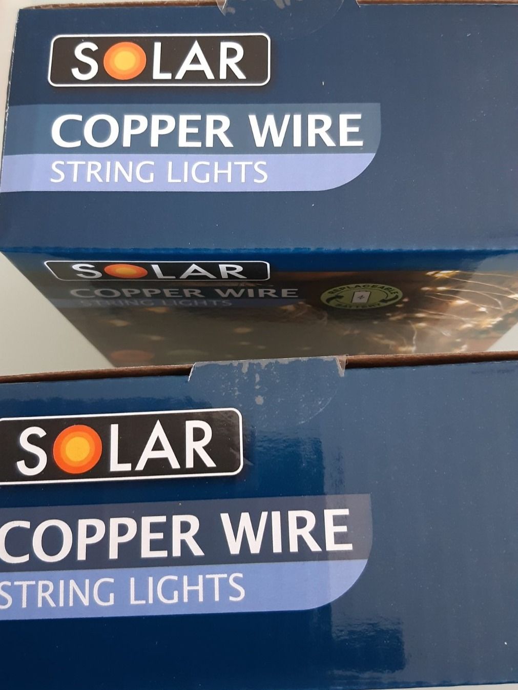 Ghirlande e barre luminose: Solar Lichterkette – Nuovo e nell'imballaggio originale da Olten venduto da Boston81 6