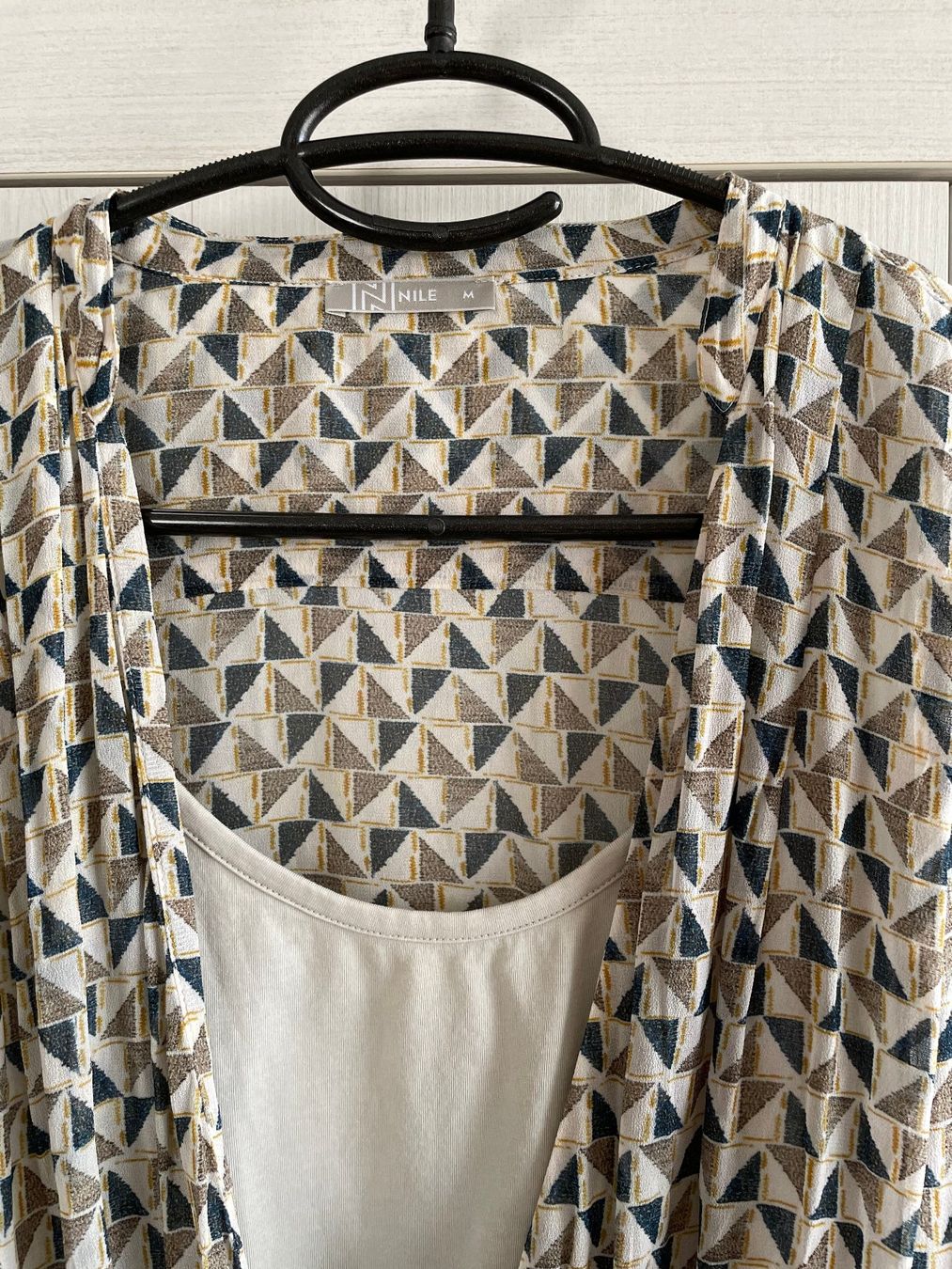 Nile Blusen: NILE 100% Viskose Bluse - Gr. M – Gebraucht aus Kaltbrunn von 123superman 1