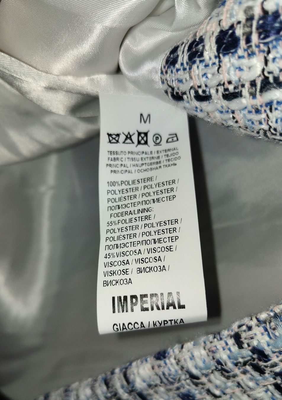 Vestes: Veste tailleur Imperial multicolore taille M état neuf – D'occasion à Châtelaine par Dan_pfw5 3