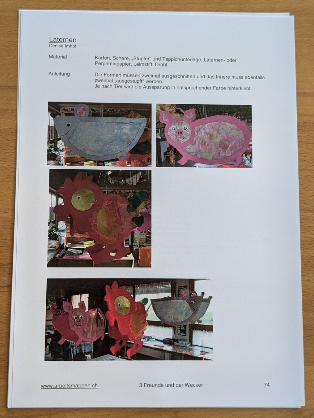 Revues & Magazines: Kindergartenarbeitsmappe: 3 Freunde und der Wecker – D'occasion à Weite par Nur63 6
