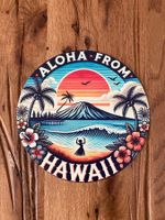 Aloha From Hawaii - Rundes Schild - neu!!!
