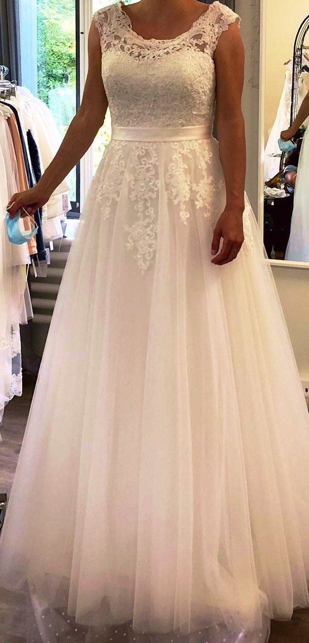 Kleider: Brautkleid Gr. 38/ 40 – Gebraucht aus Wil SG von neonblau 3