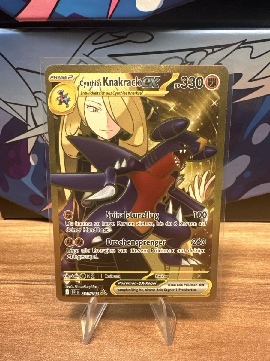 Pokémon Carte collezionabili: Pokémon Karte Bundle, Cynthias Knackrack Ex Hyperrare + Bulk – Nuovo (secondo la descrizione) da Uster venduto da TCGHunter