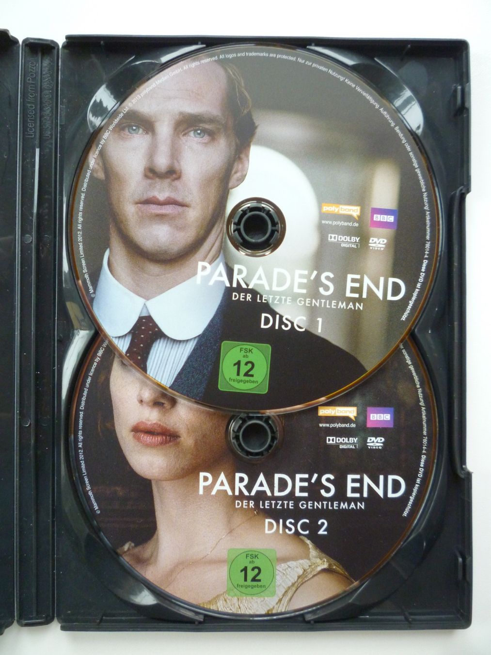 Tutti i DVDs: Parade's End - Der letzte Gentleman 1 Staffel - Cumberbatch – Usato da Münchenstein venduto da antares09 2