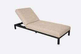 Sonnenliege Sense Sunbrella wetterfest neu beige m Räder