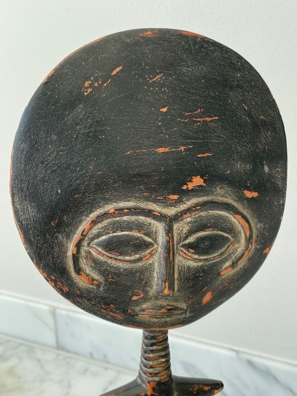 Skulpturen & Statuen: Afrikanische Holzfigur Akua Ba Ghana gebraucht Zustand – Gebraucht aus Meggen von Cimbrone 2