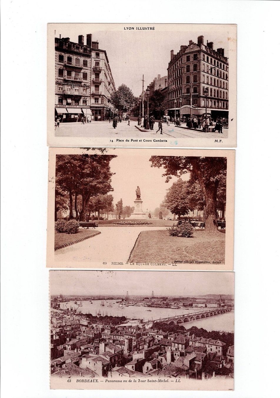 Cartes postales: Frankreich, 29 Ansichtskarten, 1904 bis 1937 – D'occasion à Hinteregg par McCharly01 8