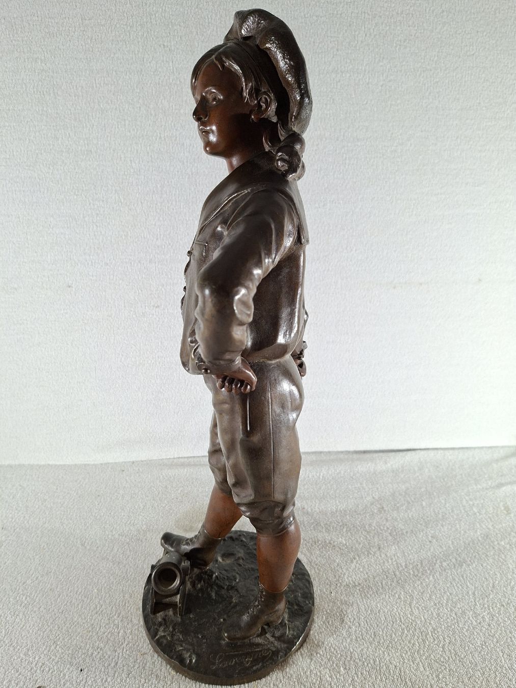 Sculture & Statue: Bronze signiert "Lavergne" – Usato da Grindelwald venduto da carro5 1