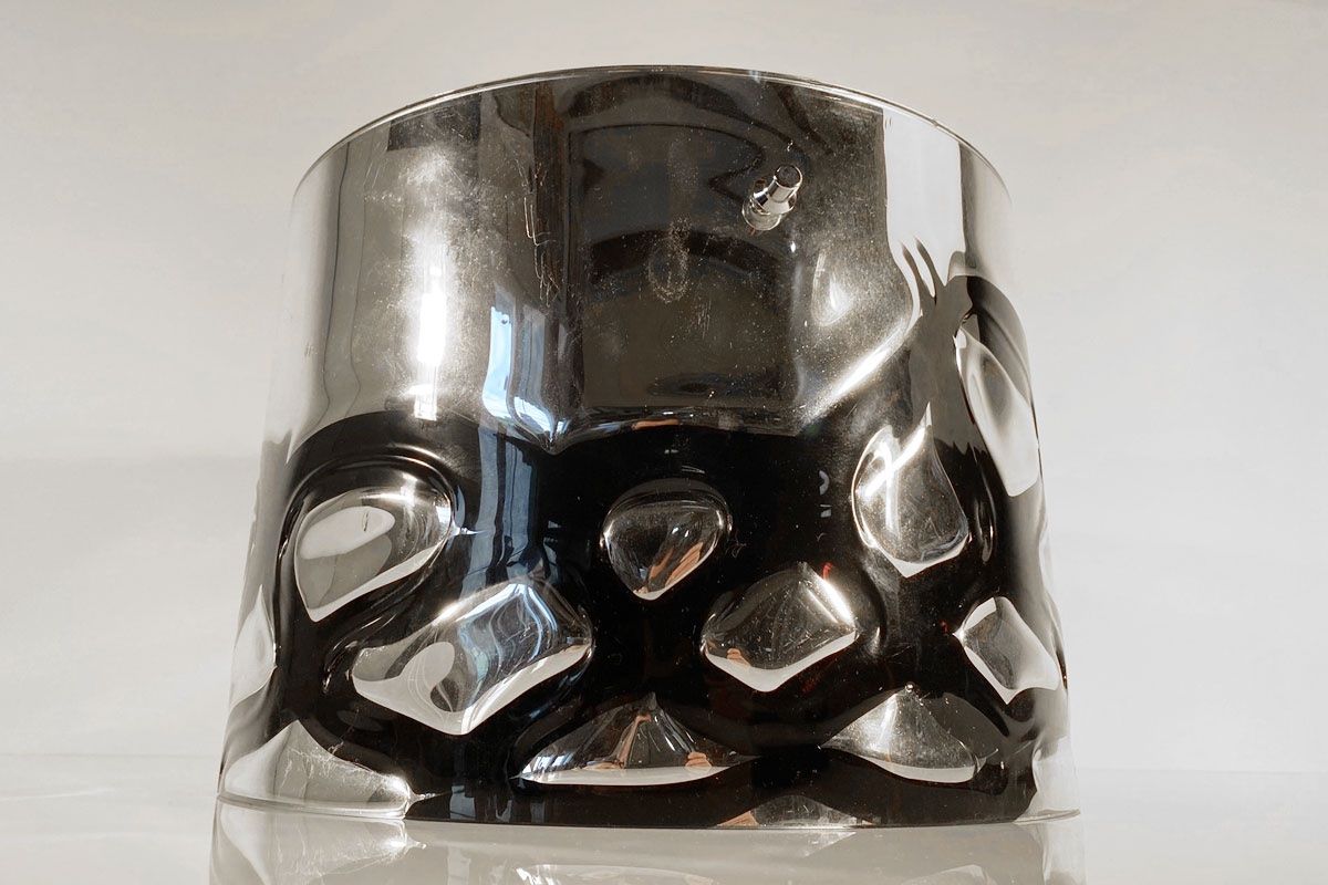 Kronleuchter & Deckenlampen: Glas Hängelampe Leuchte Alos Chrom schwarz – Gebraucht aus Ballwil von ClassicGallery 1