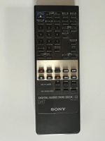 Sony DAT, Fernbedienung RM-D57A